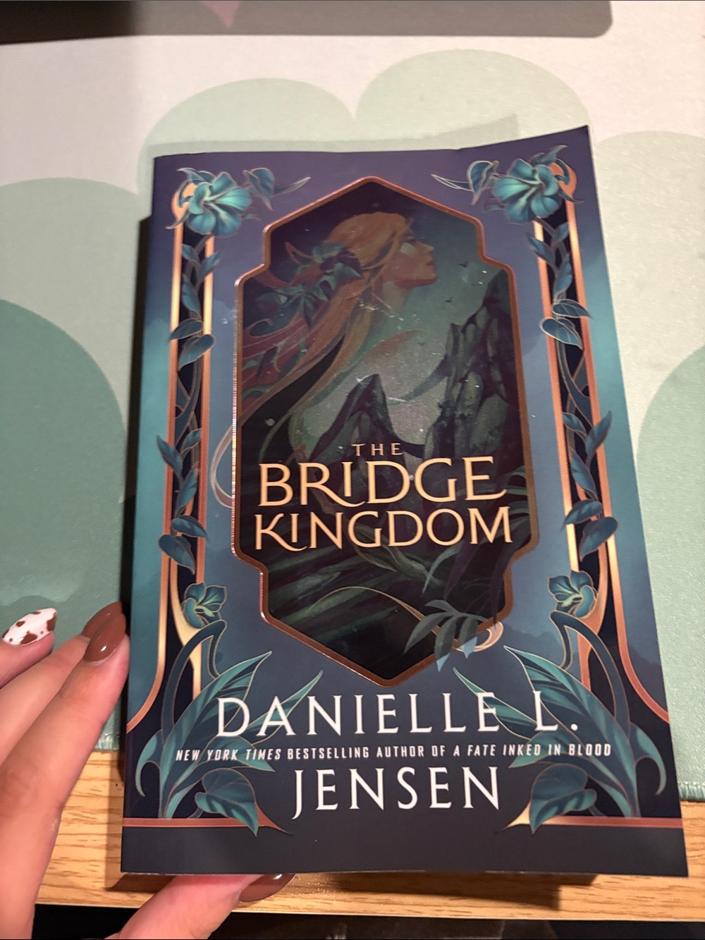 The Bridge Kingdom Teal & Gold